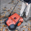 HAAGA® 677 Sweeper Outdoor / Indoor 31 Battery Push Sweeper – Janitorial  Equipment Supply