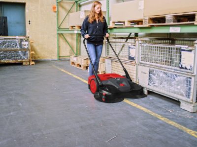 warehouse sweeping